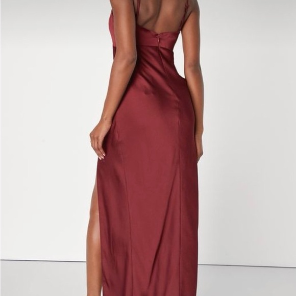 Lulu’s burgundy dress, brand new never worn. - Picture 5 of 7